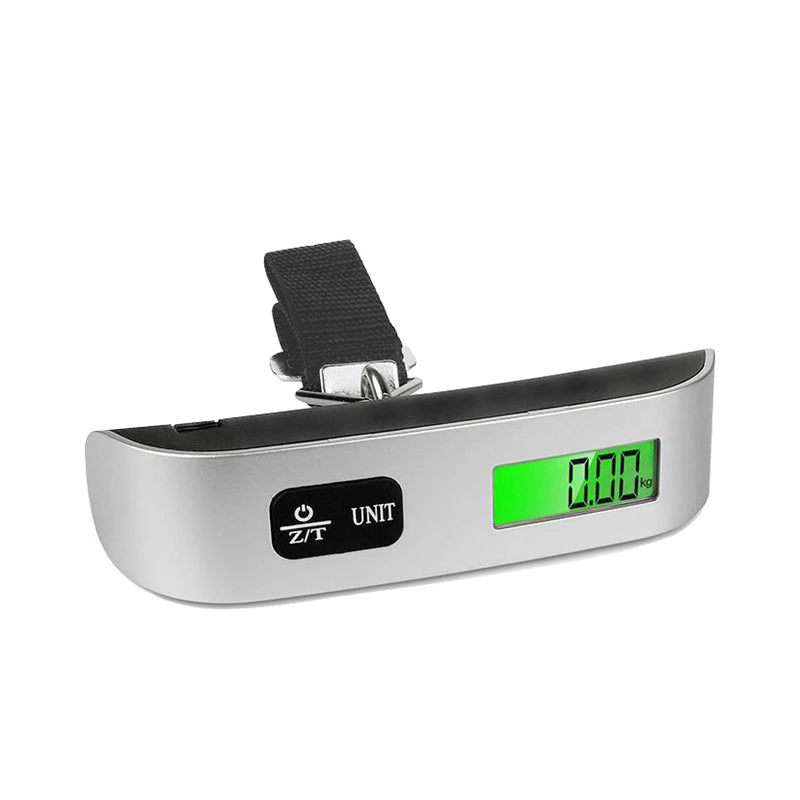 Portable 100lb Digital Hanging Scale with LCD Display – Travel & Luggage Weight Checker