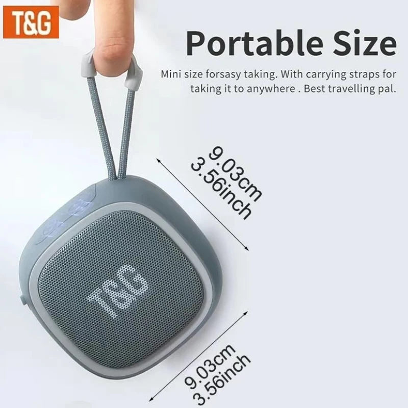 Mini Bluetooth Speaker IPX4 Waterproof, Stereo HIFI