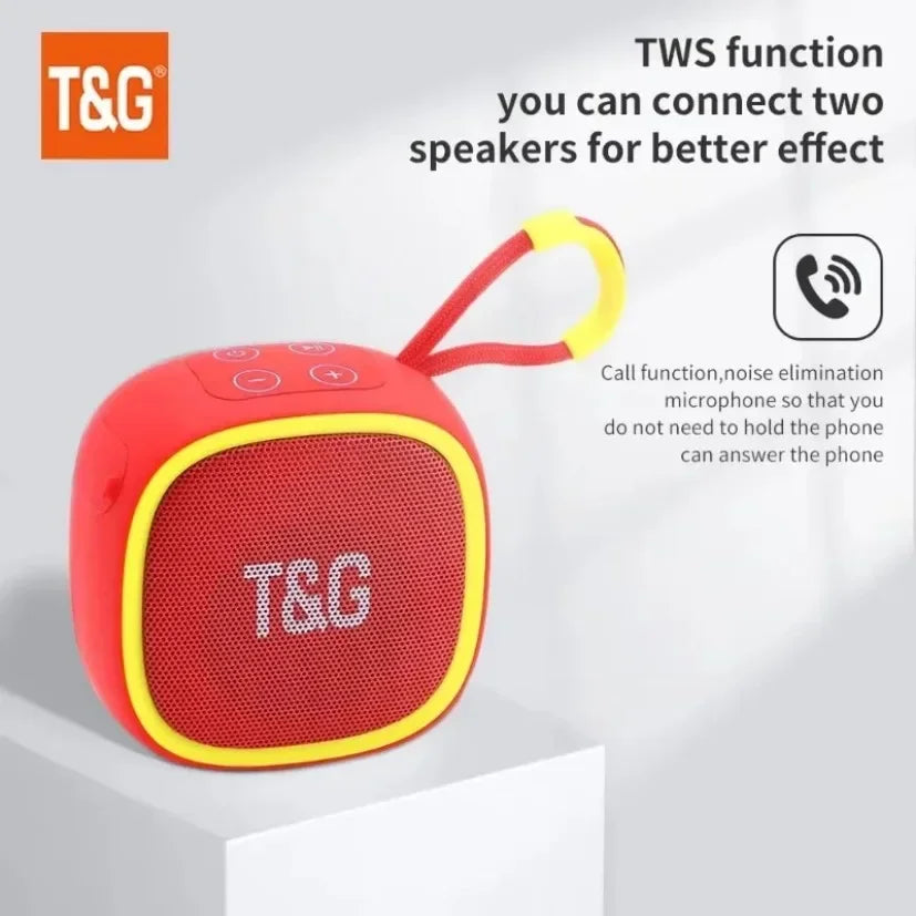 Mini Bluetooth Speaker IPX4 Waterproof, Stereo HIFI