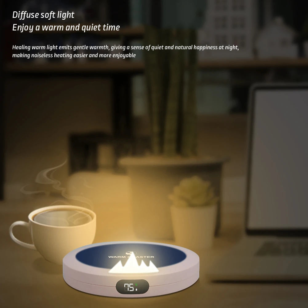 'HotSip' USB Coffee Mug Warmer – Keep Drinks Perfectly Warm