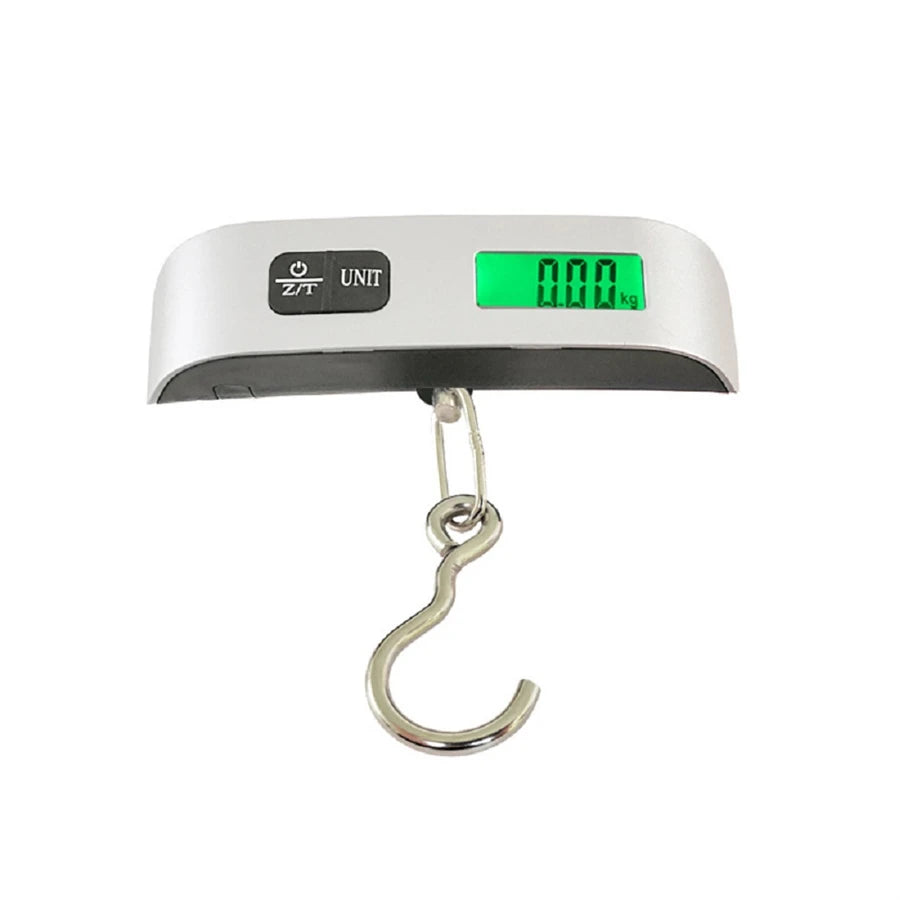 Portable 100lb Digital Hanging Scale with LCD Display – Travel & Luggage Weight Checker
