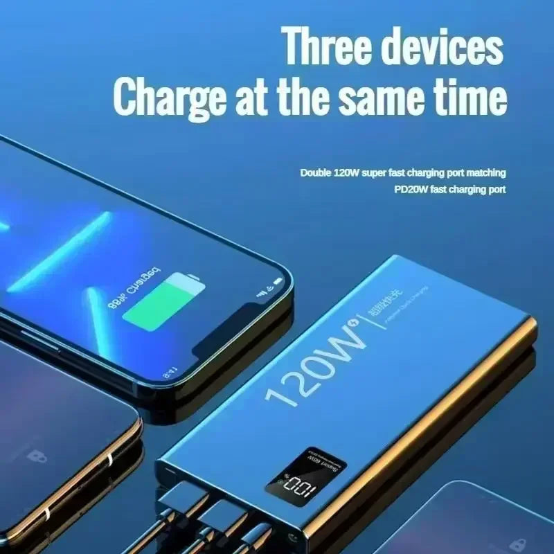 SuperPower 50,000mAh 120W Ultra Fast Charge Power Bank